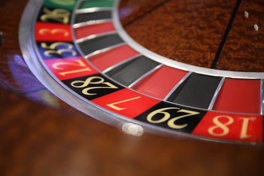 casino chips and bonuses on a table