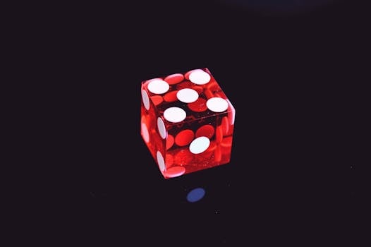 gaming chips on table