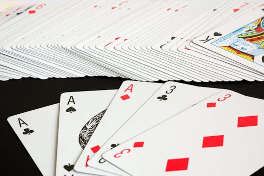 slot machines and poker chips