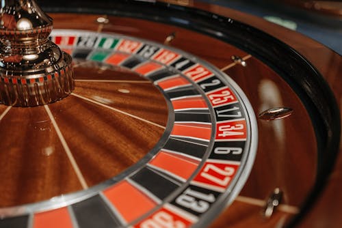 casino chips and money